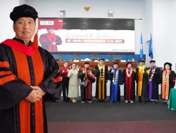 Sabet Gelar Akademik Tertinggi, Bupati Minahasa Resmi Bergelar Doktor