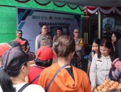 Polres Minahasa Gelar Bazar Pangan Murah, Warga Berburu Kebutuhan Pokok