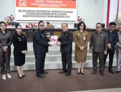 Rapat Paripurna DPRD Minahasa, Bupati Paparkan Capaian Kinerja 2025